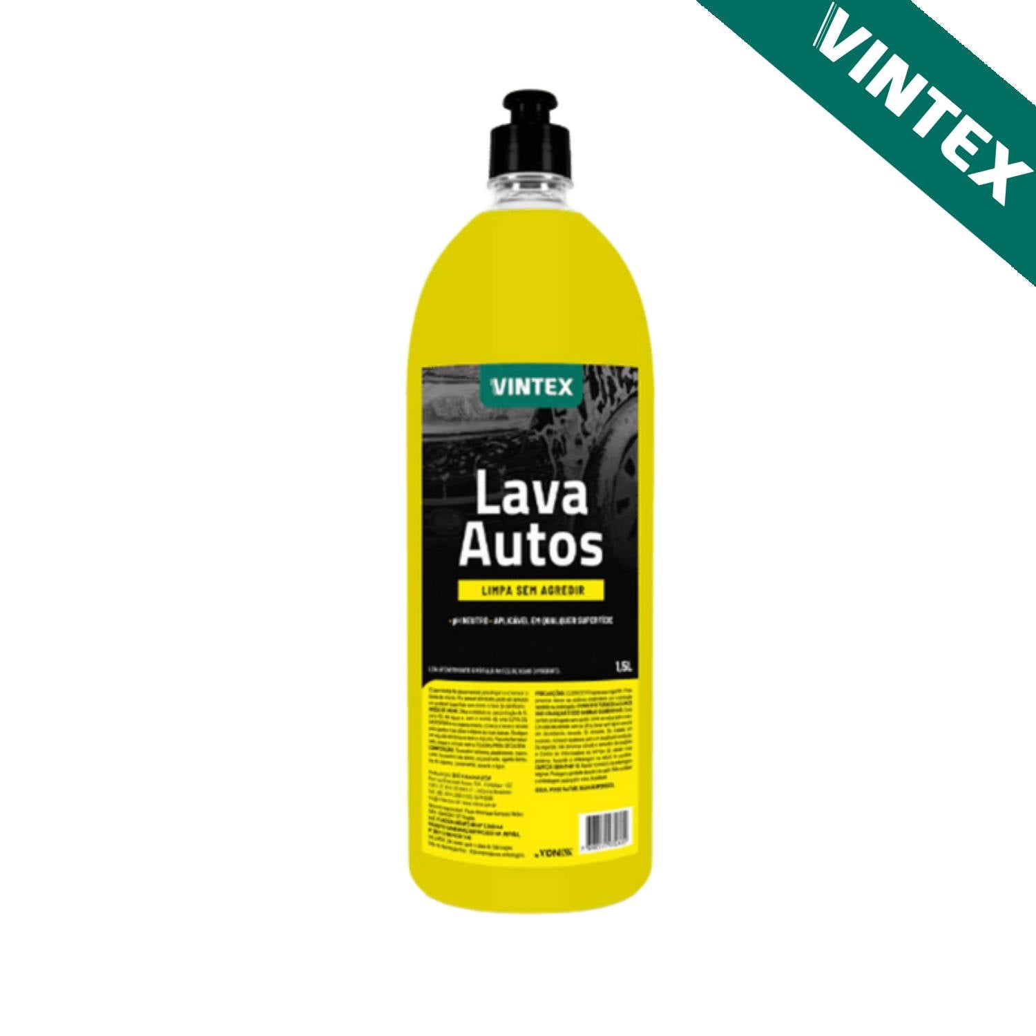 Vintex LAVA AUTOS – Shampoo Automotriz pH Neutro