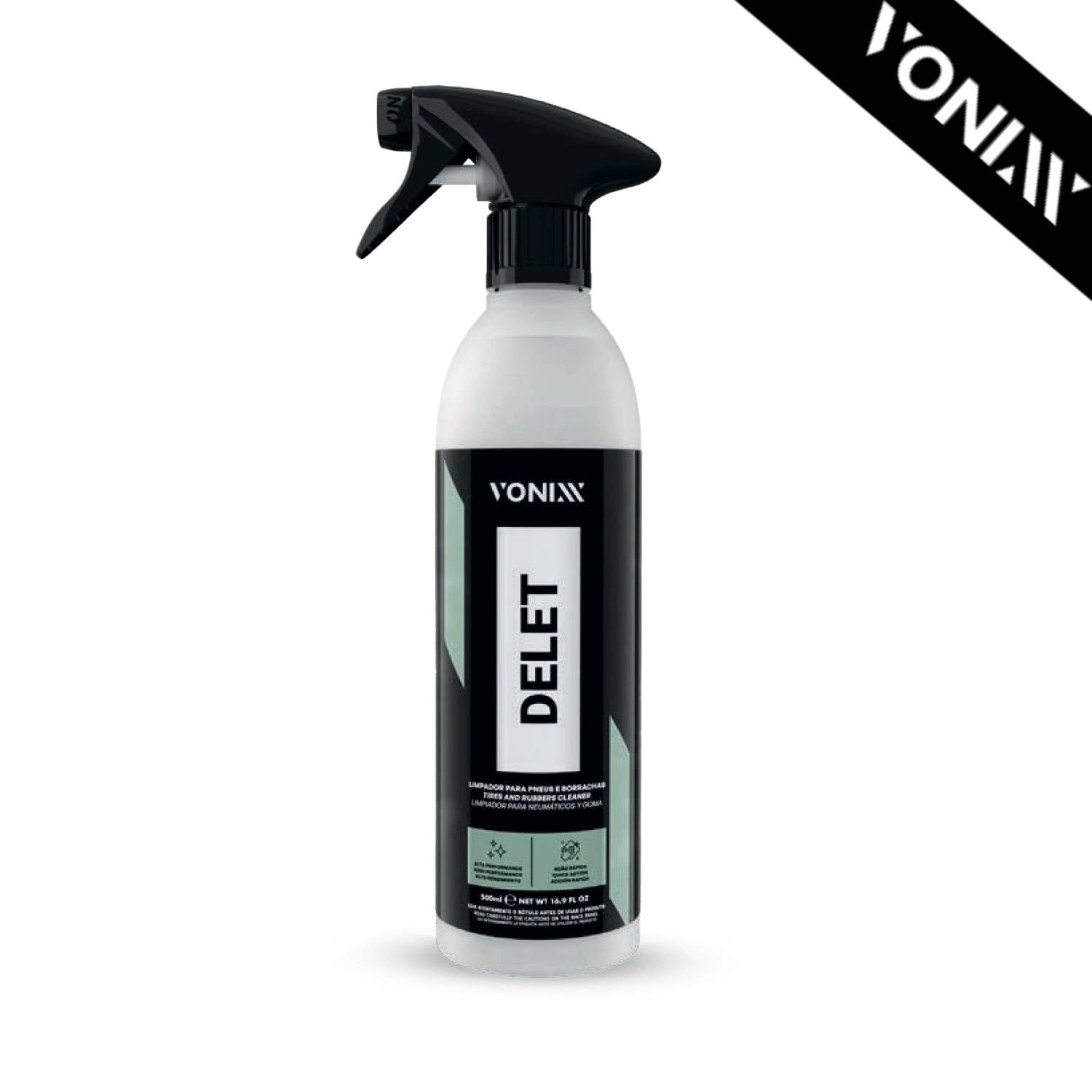 Vonixx DELET – Limpiador de Alto Rendimiento para Neumáticos y Goma