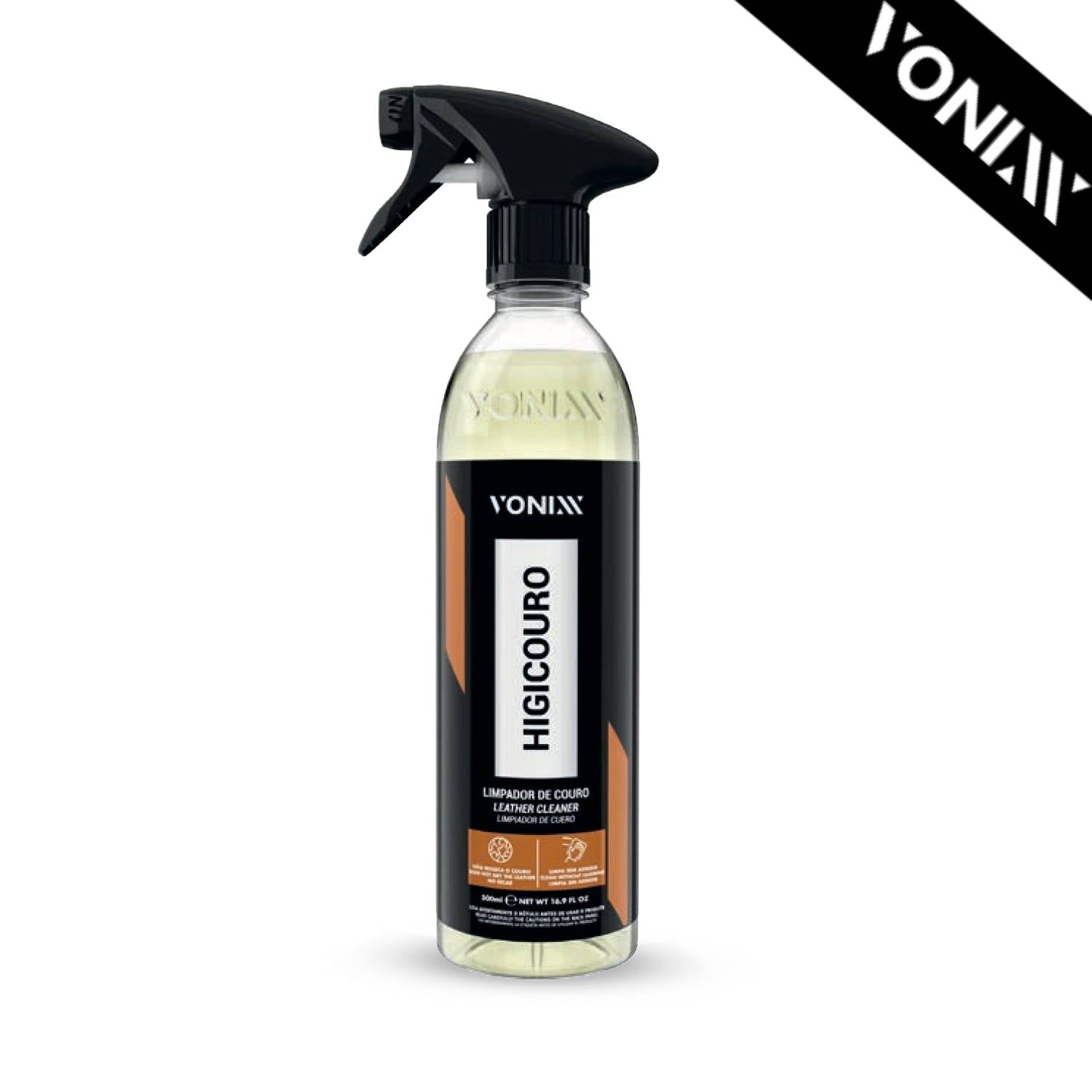 Vonixx HIGICOURO – Limpiador Profesional para Cuero Natural y Sintético