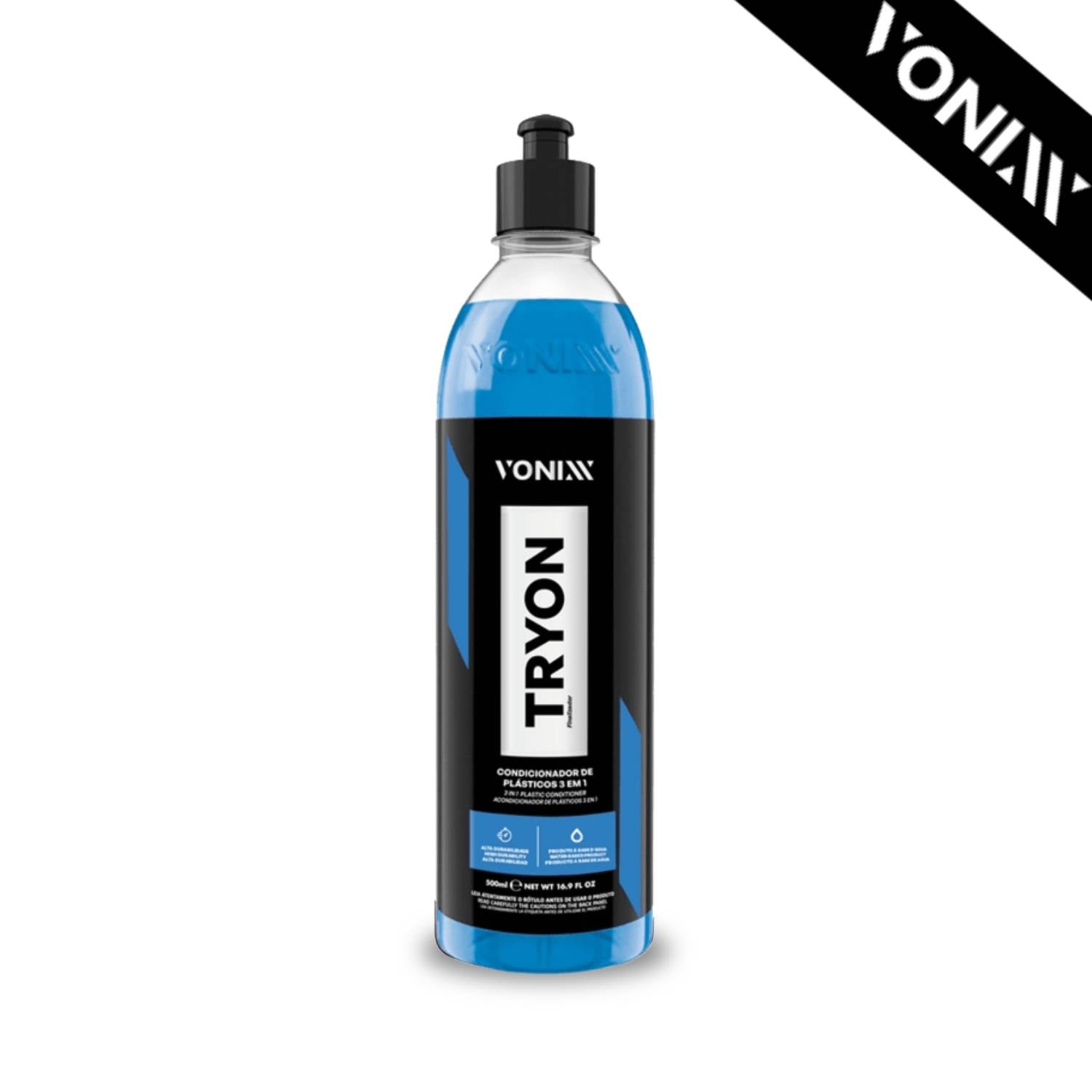 Vonixx TRYON – Acondicionador de Plásticos y Gomas 3 en 1