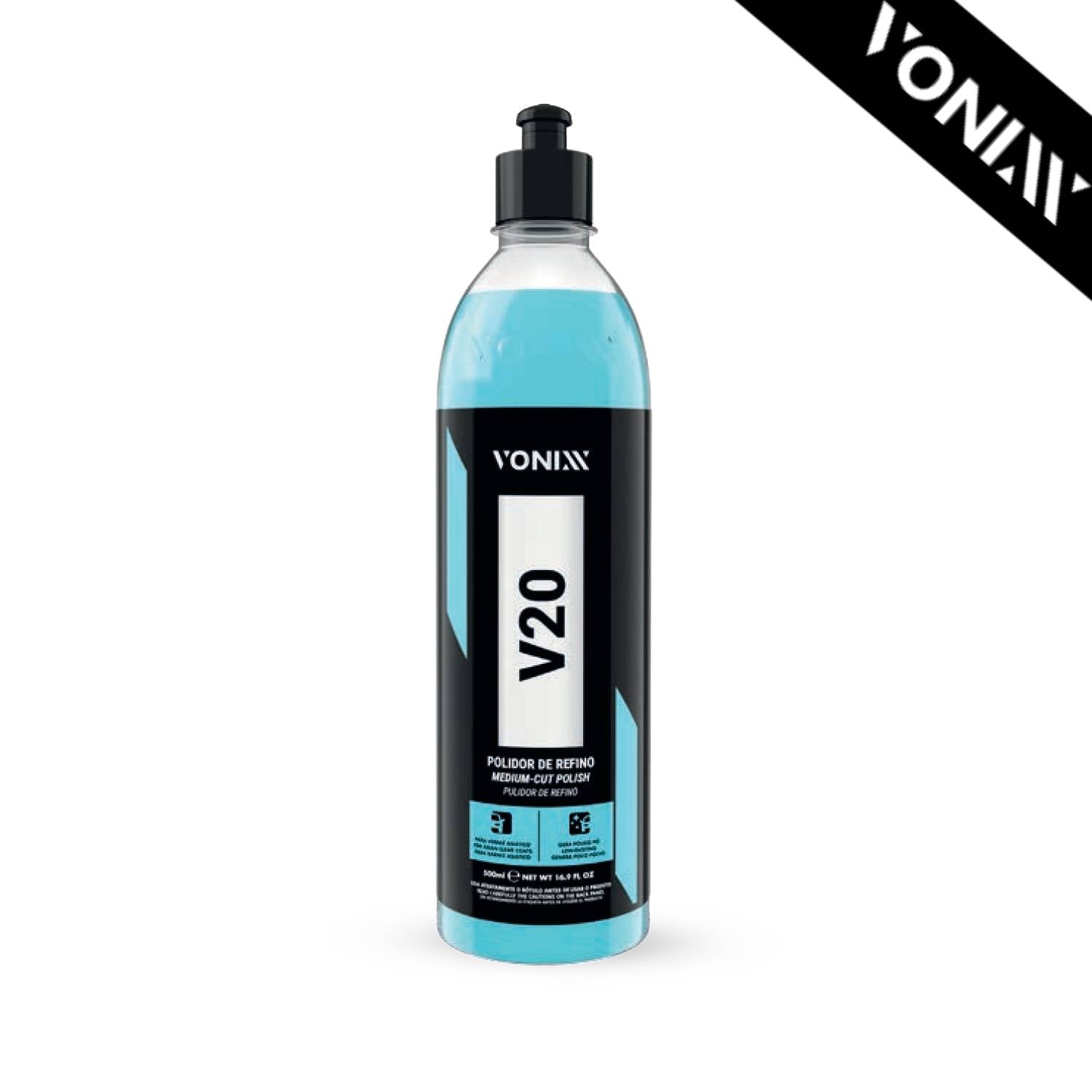 Vonixx V20 – Pulido de Refinación para Barnices Blandos y Extra Suaves
